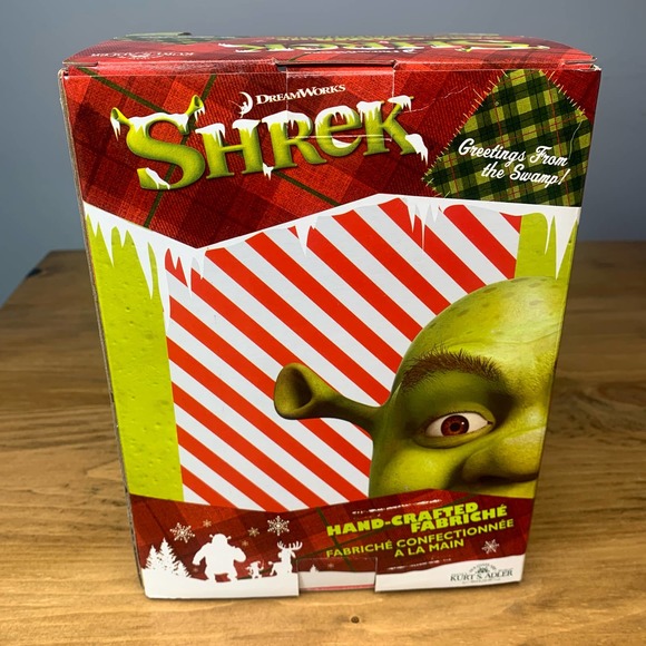 RETIRED 2007 FABRICHE DONKEY FROM SHREK MOVIE ADORABLE NIB KURT ADLER - Picture 6 of 8